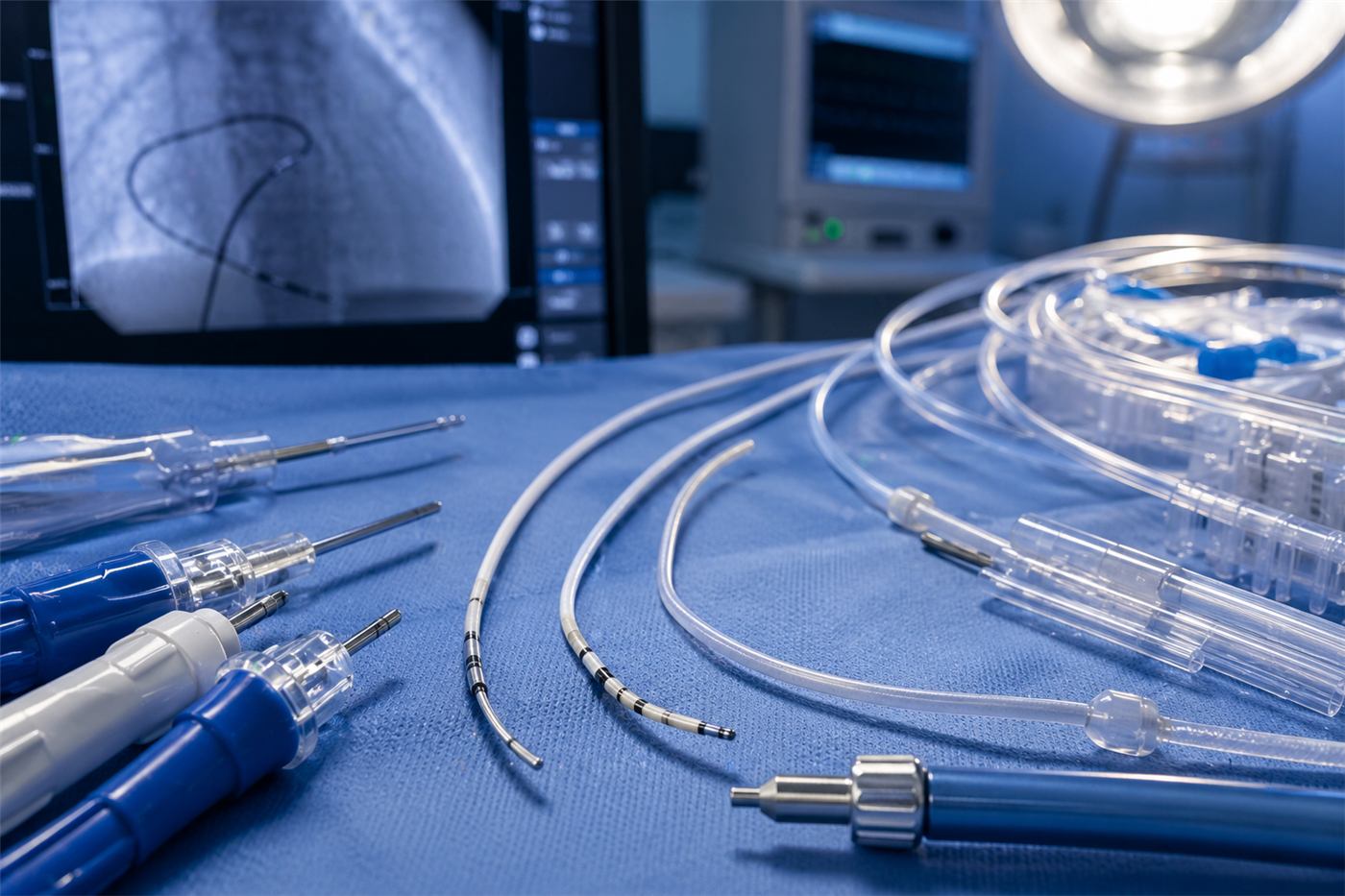 Cardiac pacing lead product visual